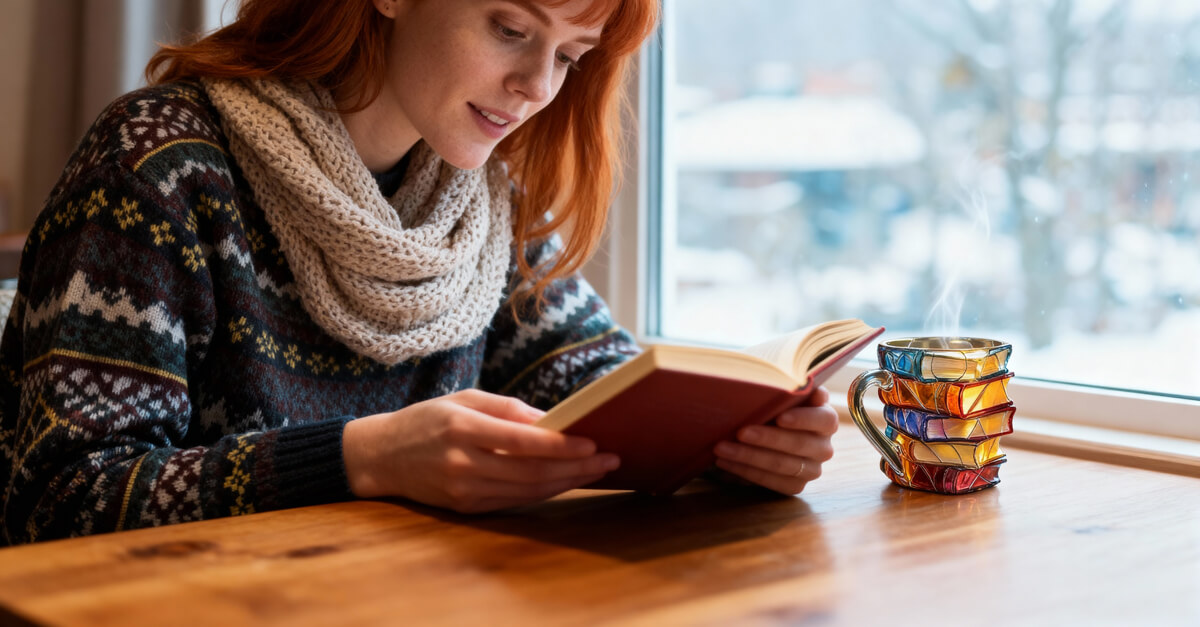 BookHaven Mug lifestyle